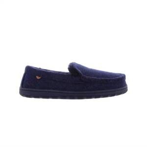 NEW LAMO men's harrison wool slip-on moccasin in navy